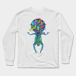 Spatial Beetle Multicolor Long Sleeve T-Shirt